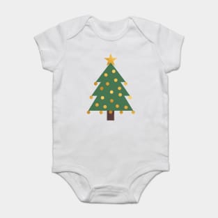 Christmas tree Baby Bodysuit